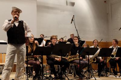 Unsere G&auml;ste - die Musiker der Big Band  