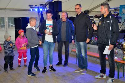 Siegerehrung des Fu&szlig;ballturniers 