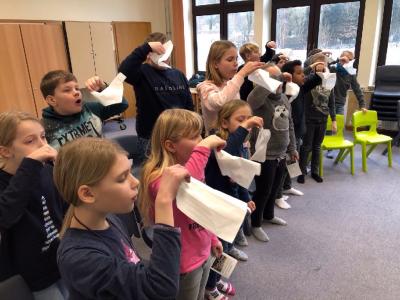 Foto des Albums: Besuch der "Bläserklasse" des AEG