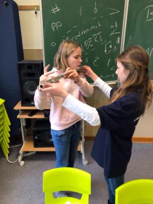 Foto des Albums: Besuch der "Bläserklasse" des AEG