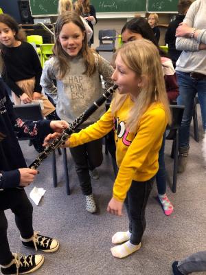 Foto des Albums: Besuch der "Bläserklasse" des AEG