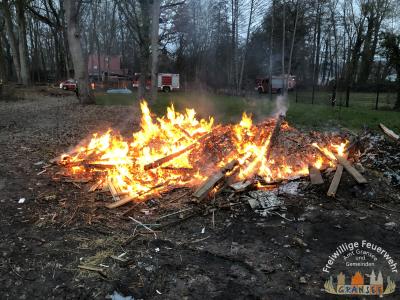Foto des Albums: Einsatz 204-B-Gebäude Groß-Wentow, Zabelsdorfer Str