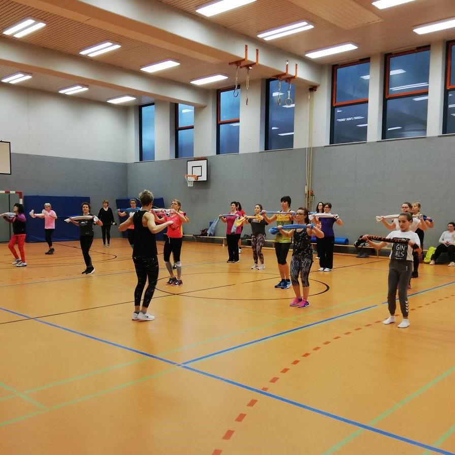 Bild: Power-Workout mit Kerstin
