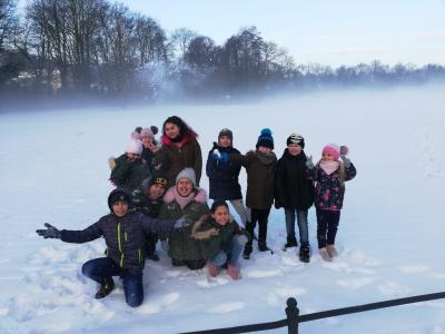 Foto des Albums: DaZ-Kinder lernen Deutsch im Schnee (06.02.2019)
