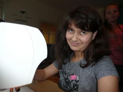 Foto des Albums: Aktionstag mit Tanja: Nähen mit der Nähmaschine