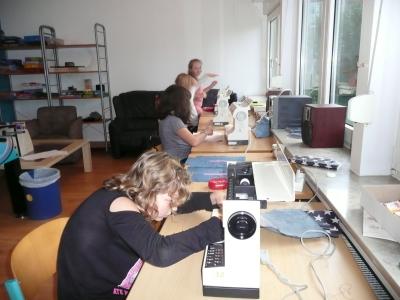 Foto des Albums: Aktionstag mit Tanja: Nähen mit der Nähmaschine