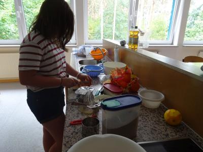 Foto des Albums: Sommerferienaktion: Drei-Gänge-Menü kochen