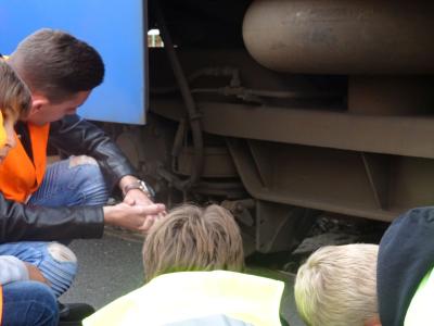 Foto des Albums: Jungenaktionstag: Bahnfahren hautnah erleben
