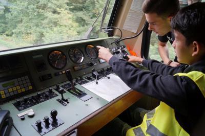 Foto des Albums: Jungenaktionstag: Bahnfahren hautnah erleben