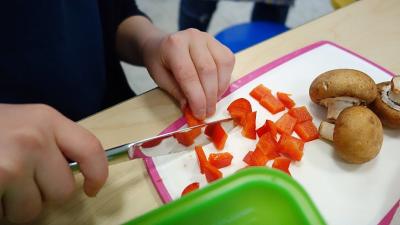Foto des Albums: Pizza backen Klasse 4c