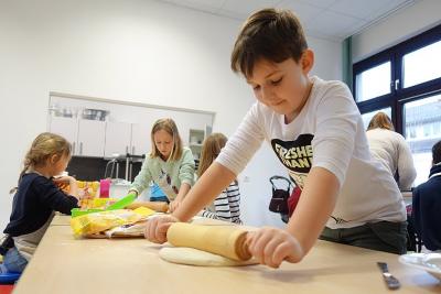 Foto des Albums: Pizza backen Klasse 4c