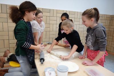 Foto des Albums: Pizza backen Klasse 4c