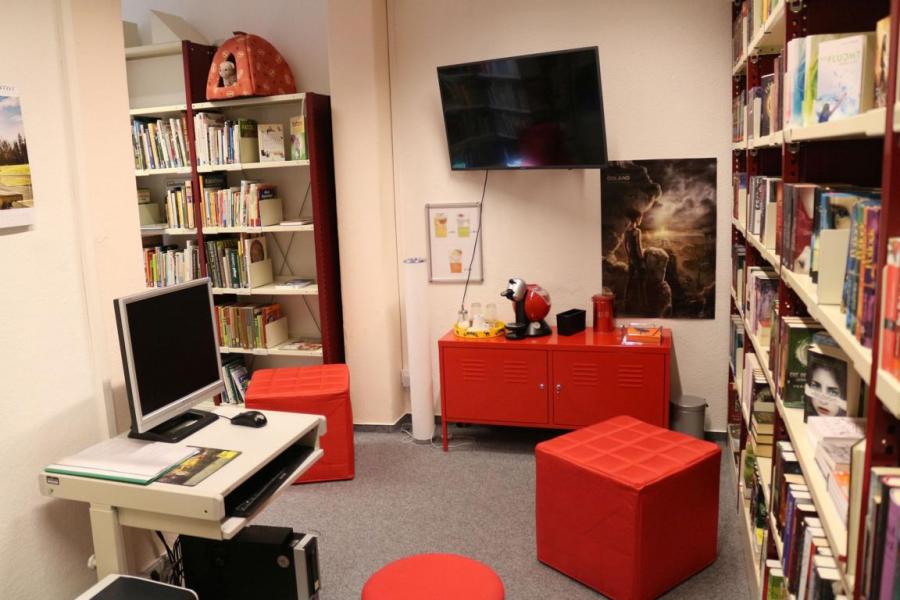 Bild: Der Jugendbereich. Stadt Calau / Jan Hornhauer