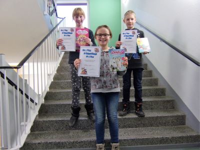 Bild: Vorlesesieger Klasse 4