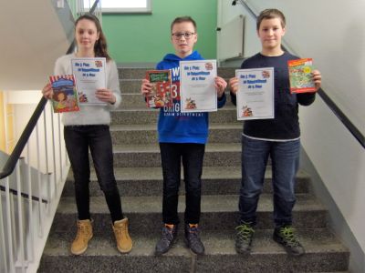 Vorlesesieger Klasse 5  (Bild vergrößern)