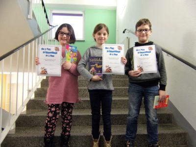 Vorlesesieger Klasse 3  (Bild vergrößern)