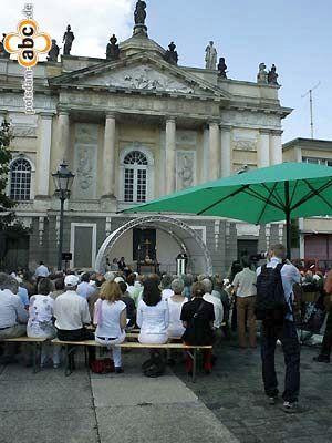 Foto des Albums: 40. Jahrestag der Sprengung der Garnisonkirche: Gottesdienst, Stiftungsgründung und Gegendemonstration (23.06.2008)