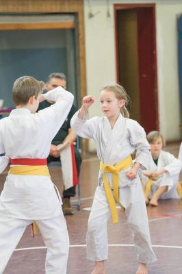 Kumite Tim und Johanna 
