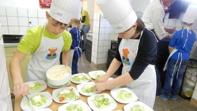Foto des Albums: Kochevent Klasse 4a mit Sodexo