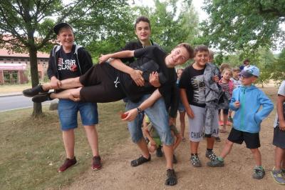 Foto des Albums: Abschlussrüste von Hort und Konfi-Gruppe 2018