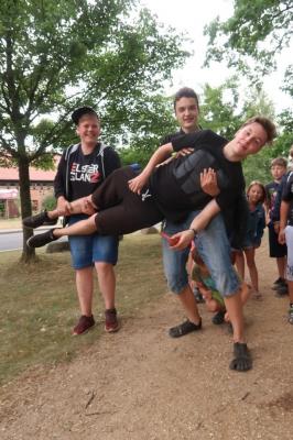 Foto des Albums: Abschlussrüste von Hort und Konfi-Gruppe 2018