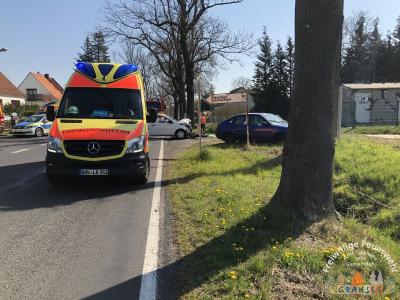 Foto des Albums: Einsatz 734-H-VU mit P-Schönermark, Dorfstr. Kreuzung Sonnenberg