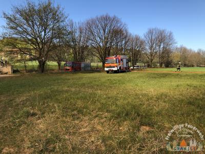 Foto des Albums: Einsatz 753-B-Fläche-Gransee, Meseberger Weg RTH Landeplatz