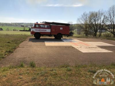 Foto des Albums: Einsatz 753-B-Fläche-Gransee, Meseberger Weg RTH Landeplatz