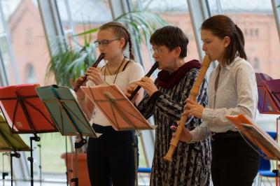 Foto des Albums: Blockflöten spielen den Frühling herbei