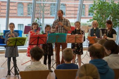 Foto des Albums: Blockflöten spielen den Frühling herbei