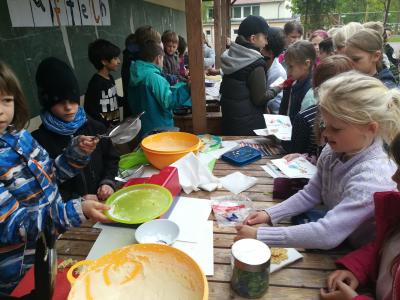 Foto des Albums: Waffeln backen für das Piratenschiff