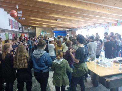 Rallye-Station mit Tanz 