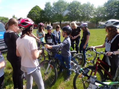Foto des Albums: Praktische Fahrradprüfung