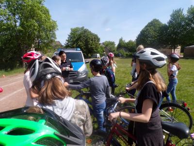 Foto des Albums: Praktische Fahrradprüfung
