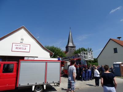 Foto des Albums: Übergabe modernisiertes Feuerwehrgerätehaus in Rehfeld (01.06.2019)