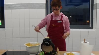 Waffeln backen 