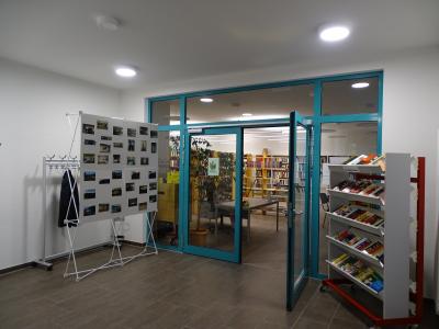 Eingang zum B&uuml;cherdorf 
