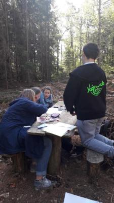 Foto des Albums: Unterricht im Wald – NAWITAG Klasse 7 (04. 06. 2019)