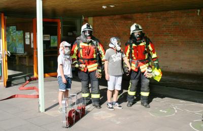Foto des Albums: Brandschutzerziehung und Räumungsübung Grundschule Seester