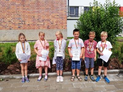 Sieger im Mehrkampf der Klassen 3-4  (Bild vergrößern)