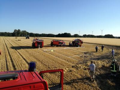 Foto des Albums: Strohpressenbrand in Ohrte