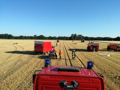 Foto des Albums: Strohpressenbrand in Ohrte