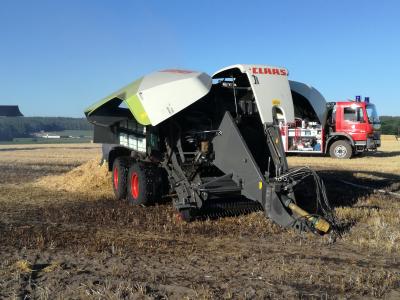 Foto des Albums: Strohpressenbrand in Ohrte