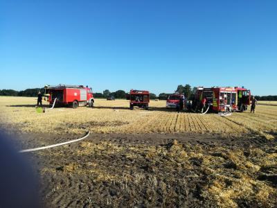 Foto des Albums: Strohpressenbrand in Ohrte