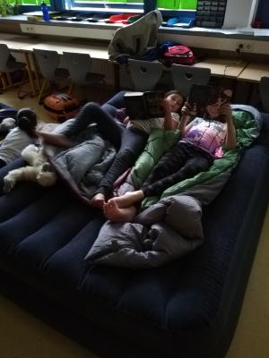 Foto des Albums: Lesenacht Klassen 3a,b