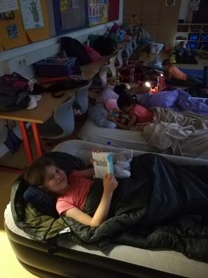 Foto des Albums: Lesenacht Klassen 3a,b