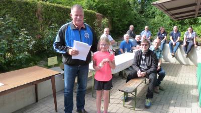 Tjara Bodmann gewinnt 10 &euro;  (Bild vergr&ouml;&szlig;ern)