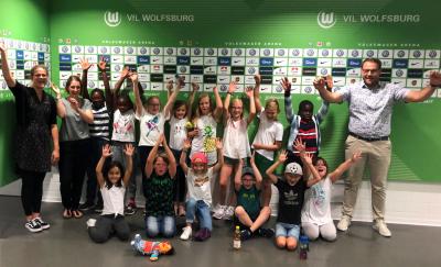 Foto des Albums: Ferien(s)pass 2019 - Fahrt in die Volkswagen Arena und VfL-Fußballwelt