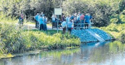 Fotoalbum Eröffnung des behindertengerechten Angelplatzes an der Recknitbrück Marlow