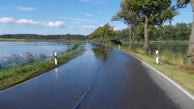 Fotoalbum Sommerhochwasser 2011 an der Recknitz